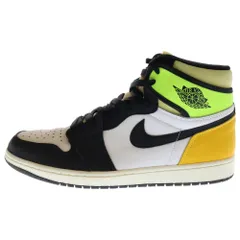 NIKE (ナイキ) AIR JORDAN1 RETRO HIGH OG Volt Gold 555088-118 エアジョーダン1 ハイカットスニーカー ボルトゴールド イエロー/ホワイト US10.5/28.5cm