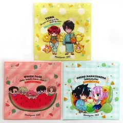 【中古】雑貨 夏本番☆ ジッパーバッグセット 「暁のヨナ/鬼の花嫁は喰べられたい/多聞くん今どっち!?」 花とゆめ 2022年15号(7月20日号)付録