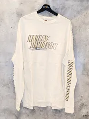 Harley 白ロンT NEW BERN SP026