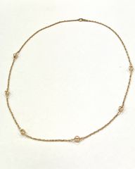 シチズン K18/Pt900 コンビチョーカーネックレス 9.48g M2350 - メルカリ