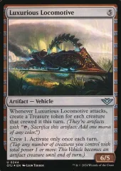 【中古】マジックザギャザリング 0244[U]：【OTJ】【FOIL】Luxurious Locomotive/豪華な機関車