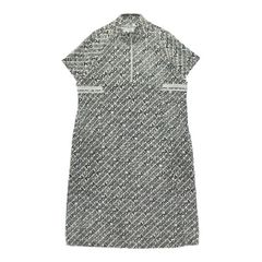 PGG ワンピース PGG PEARLY GATES ジップワンピース 総柄 ホワイト系 1