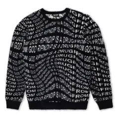 Ripndip Drug From God Knit Mohair Sweater Black M セーター 送料無料のサムネイル