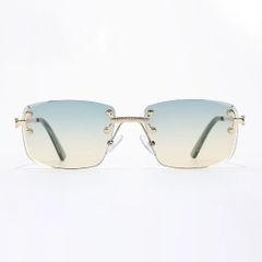 【Aランク】HOUSE OF WOO リムレスサングラス リムレスアイウェア Smoke G2