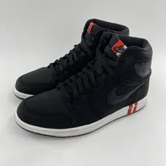 【中古】NIKE AIR JORDAN 1 High PSG Black スニーカー 26.5cm AR3254-001 ブラック ナイキ[10]
