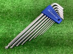 送料含む！【中古品】◇PBスイスツールズ ホルダー付ボールポイントロング六角レンチセット 8本組 　( 212.LH-8 ) ◇アクトツール富山店◇BR