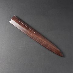 鞘　柳刃包丁専用鞘　アフリカ黒檀　尺（刃渡り300mm）サイズ専用