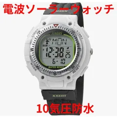 【送料無料】[NOA精密] 腕時計 デジタル イグザート 電波 ソーラー 防水