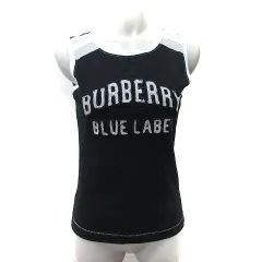 バーバリーブルーレーベル BURBERRY BLUE LABEL カットソー ノースリーブ タンクトップ ワッペン 38 マルチカラー /YIのサムネイル