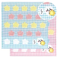 ちいかわ タオルハンカチ スター 綿100 ハンカチ タオル ハンドタオル お手拭き チーフ グッズ キャラクター 柄 日用品 タオル美術館