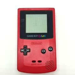 【訳あり】Nintendo ゲームボーイカラー レッド 任天堂