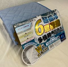 新品！超極冷 六層構造 接触冷感 多機能敷パッドＳシングルサイズ