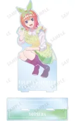 【中古】アクリルスタンド・アクリルパネル 中野四葉(制服エプロンver.) 描き下ろしイラスト Ani-Art clear label BIGアクリルスタンド 「映画 五等分の花嫁」