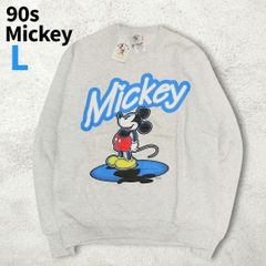 90s 【デットストック】ディズニー ミッキーマウス サイズL スウェット
