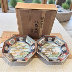 白石篤 多彩幾何文糠白釉飾皿 益子焼 陶器 飾皿 置物 陶芸 - メルカリ