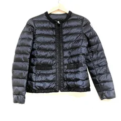MONCLER モンクレール ノーカラー ライトダウンジャケット ナイロン MONCLER モンクレール ダウンジャケット LAURINE ローリン