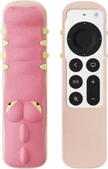 SIKAI CASE リモコン 保護カバー For Apple TV 4K 2021 リモコン カバー 脱着簡単 新図案 クロコダイル リモートスタンド 可愛い 滑り止め 耐衝撃 シリコン Apple TV 4K A2169/A2737/Aのサムネイル