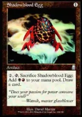 【中古】マジックザギャザリング 308/350[U]：【ODY】Shadowblood Egg/シャドーブラッドの卵のサムネイル