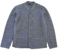 【美品】STAPF ウールカーディガン チロリアンジャケット 48グレー 美品】STAPF ウールカーディガン チロリアンジャケット 48グレー