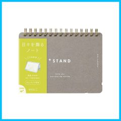 【在庫処分】プラススタンド A6 無罫 ノート ミドリ(MIDORI) 13805006 DESIGNPHIL