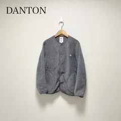 継続販売品 / DANTON ダントン FLEECE COLLARLESS JACKET