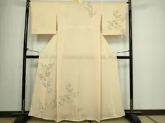 平和屋着物▽訪問着　無双　紗袷　紗×絽　草花文　正絹　逸品　DAAW9259sf 2026年最新】紗無双の人気アイテム - メルカリ