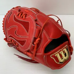 Wilson 投手用グローブ 硬式 赤 #Wilson Wilson 【2024年モデル】ウィルソン 硬式グローブ 投手