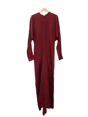 ヴィクトリアベッカム　シワ加工レッドワンピース 中古・古着通販】VICTORIA BECKHAM (ヴィクトリアベッカム