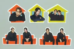 【中古】シール・ステッカー 中島健人(松永純)＆向井康二(鈴木健太郎) ステッカーセット(6枚入り) 「リビングの松永さん」