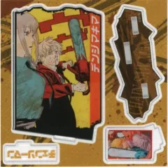 【中古】アクリルスタンド・アクリルパネル デンジ＆マキマ エモーショナルアクリルジオラマ 「チェンソーマン」 ジャンプショップ限定