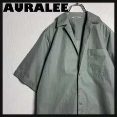 AURALEE オーラリー 19SS 開衿 半袖 シャツ A9SS01IS AURALEE オーラリー 19SS 開衿 半袖 シャツ A9SS01IS - メルカリ