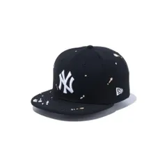 ニューエラ 23FW 13750620 9FIFTY Splash Embroidery ニューヨーク・ヤンキース ブラック メンズ キャップ