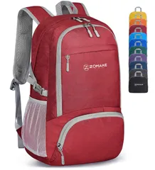 【即日発送】登山用リュック アウトドアバック コンパクト 防水 旅行 軽量 ポケッタブル メンズ 大容量 30L レディース 折りたたみリュック [ZOMAKE]