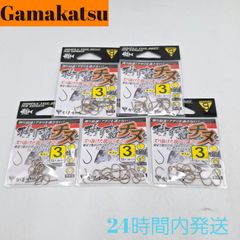 がまかつ 掛りすぎチヌ 3号 18本 5セット 半スレ Gamakatsu 鈎 釣り針
