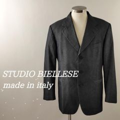 TESSUTI DI SONDRIO ストライプ テーラードジャケット - メルカリ