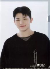 [중고] 클리어 파일 우지 A4 클리어 파일 [플랫 가샤폰 SVT 클리어 파일 컬렉션 vol.2 From PLEDIS ENTERTAINMENT SEVENTEEN]