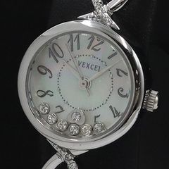 未使用】ブレスレットウォッチVEXCELバングル【稼働品】ハート型