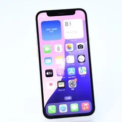【背面割れ（動作可）液晶美品】SIMフリー iPhone12 mini 64GB ホワイト