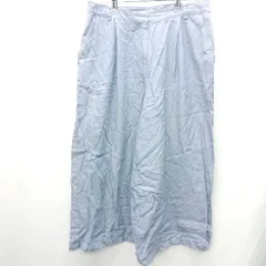 ◇ NATURAL BEAUTY BASIC ガウチョパンツ サイズM ブルー系 レディース E  【1408060026708】