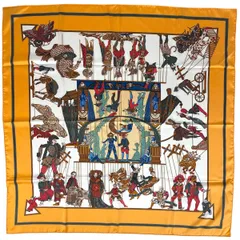 エルメス HERMES カレ 90 LE TEMPS des MARIONNETTES マリオネットの
