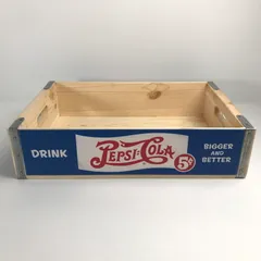 【希少】 PEPSI CORA（ペプシコーラ）　木箱　ウッドボックス　f609 Amazon.co.jp: ペプシコーラ 木箱 ウッドボックス ヴィンテージ