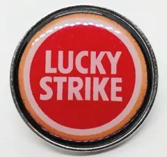 ラッキーストライク復刻パッケージ＆ピンバッチセット LUCKY STRIKE ラッキーストライク ピンバッチ ピンバッジ - メルカリ