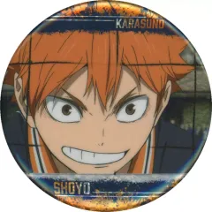 【中古】食玩 雑貨 日向翔陽B 「劇場版ハイキュー!! ゴミ捨て場の決戦 缶バッジビスケット」