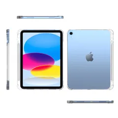 新品 iPad 10.9 第10世代 2022 ケース 鉛筆ホルダー Pencil 収納可能 Cavor iPad 10 ケース Case 軽量 薄型 超薄型のシリコンでカバーし、iPad 第10世代 カバー 軽量で薄型 防水保 全面保護汚れに耐え ワイヤレ