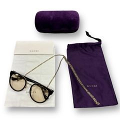 GUCCI ミケーレ期　グラス チェーン GUCCI/グッチ】 Chain Glasses（メガネ）｜L'Appartement
