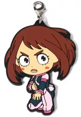 【中古】キーホルダー・マスコット(キャラクター) 麗日お茶子 ラバーチャーム きゅんキャラいらすとれーしょんず 「一番くじ 僕のヒーローアカデミア～更に向こうへ～」 E賞