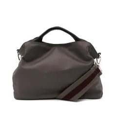 [VITAFELICE] ヴィータフェリーチェ 本革×キャンバス 2way トートバッグ レディース inb-10001z (ナイロンチャコール) [ナイロンチャコール]