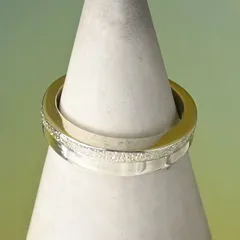 【研磨済】STAR JEWELRY シルバー リング 指輪 4号 シルバー925