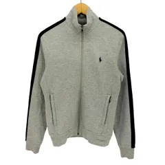 ポロバイラルフローレン Polo by RALPH LAUREN ポニー刺繍 ジップアップ スウェット トラック ジャケット メンズ import：XS 