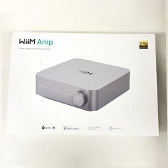 WiiM プリメインアンプ オーディオストリーマー WiiM Amp Silver シルバー デモ機【外装不良/本体キズ】